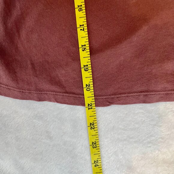 American Eagle, Mauve Ruffle-sleeve Top, Size S - Picture 8 of 9